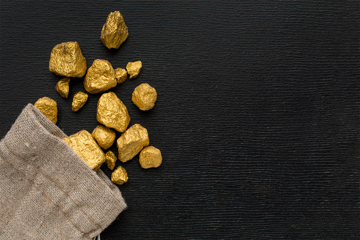 gold ore